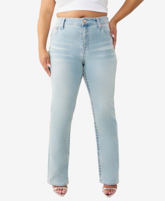 Plus Size Billie Mid-Rise Straight Big T Jeans