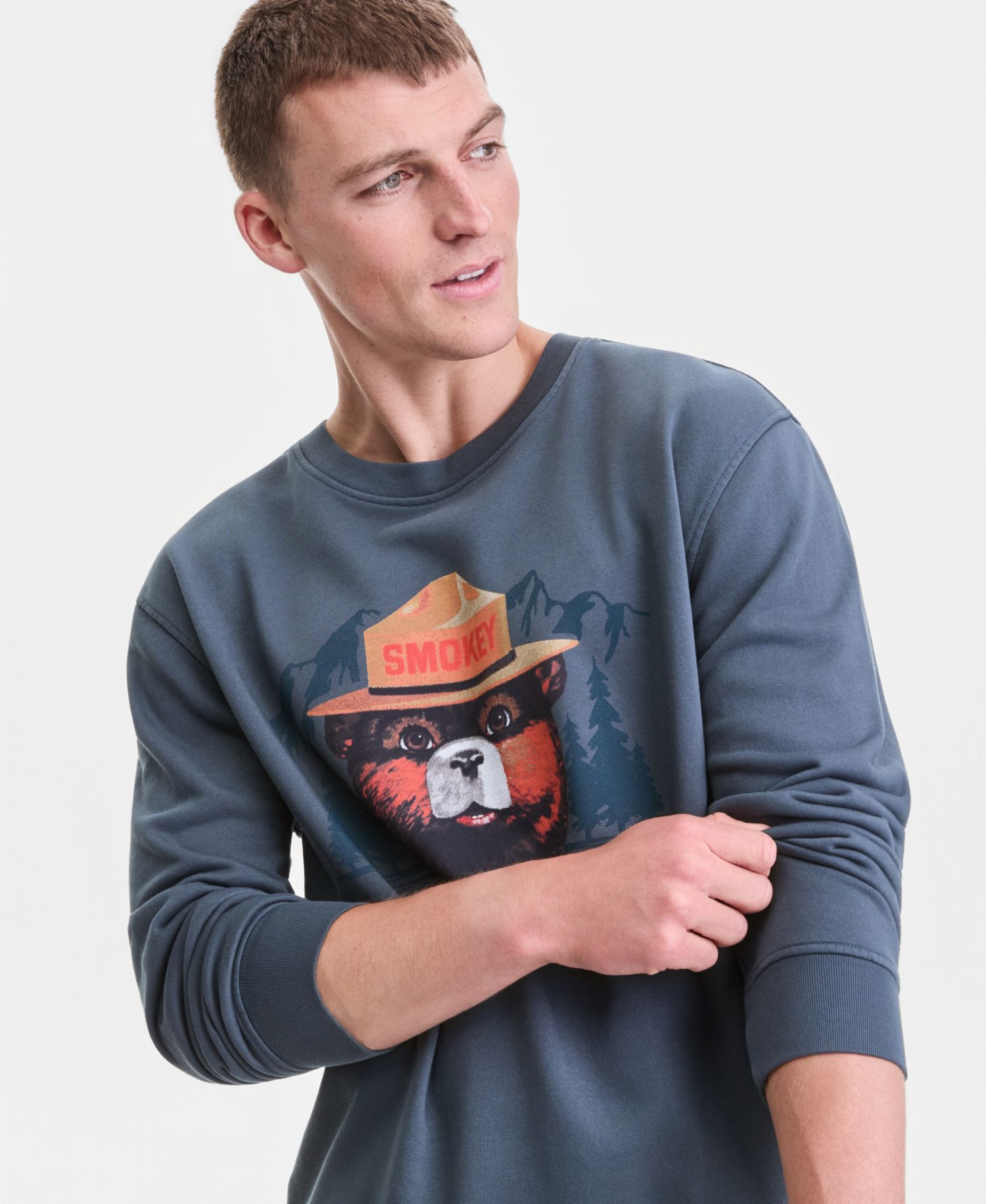 Men's Ranger Smokey the Bear Fleece Sweatshirt