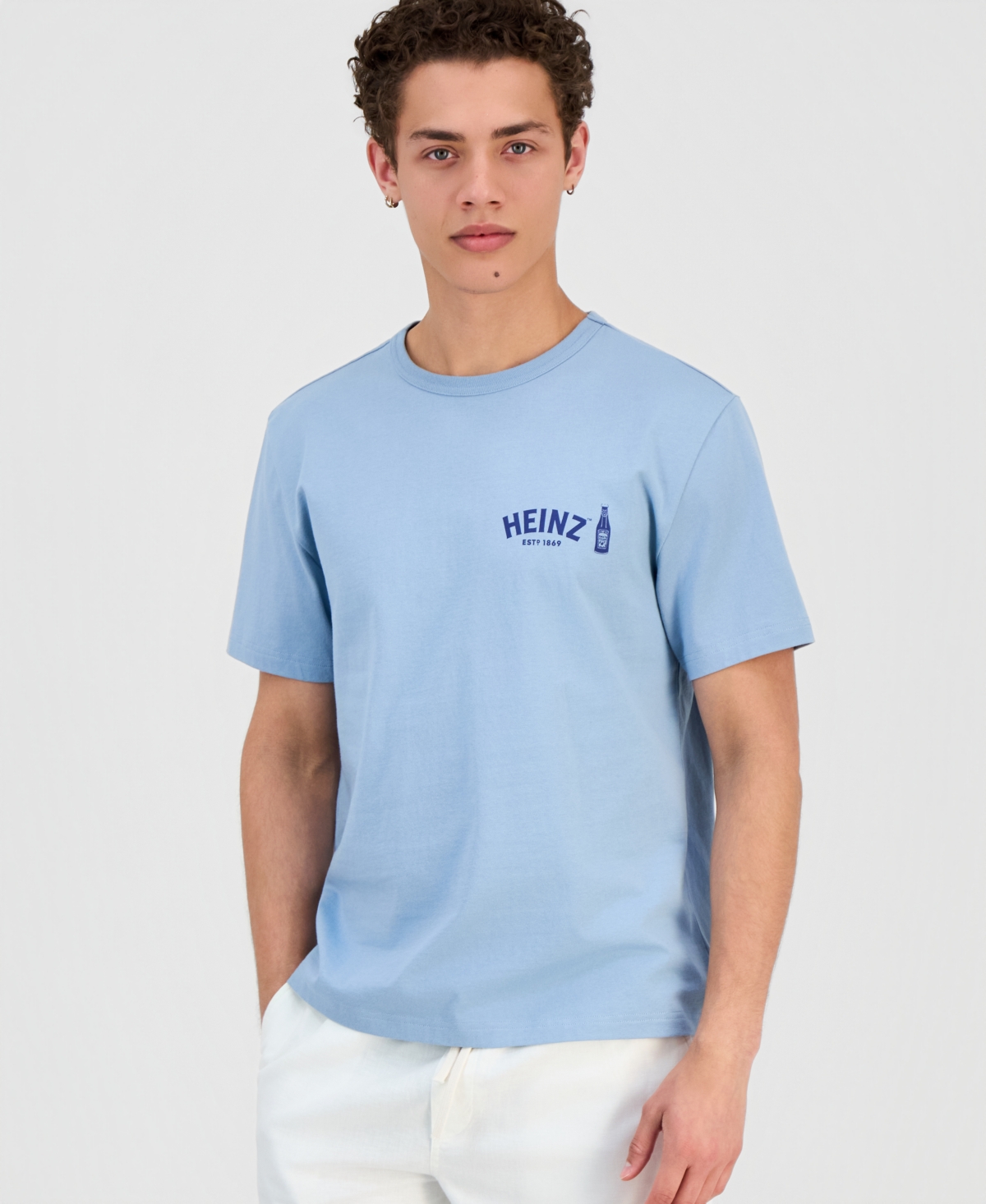 Sun + Stone Men's Cotton Heinz Graphic T-Shirt, Macy's Exclusive