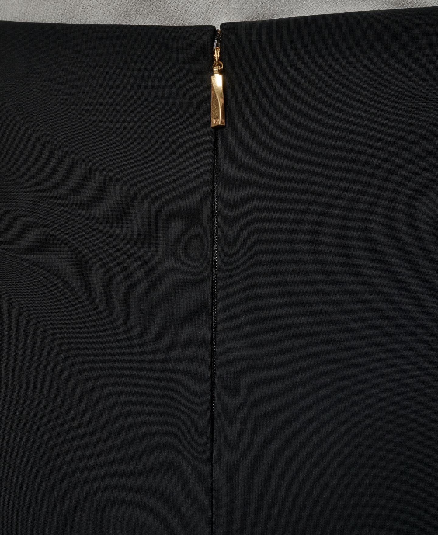 Женская юбка Donna Karan New York Petite Pencil Midi, цвет: Чёрный — фото 6