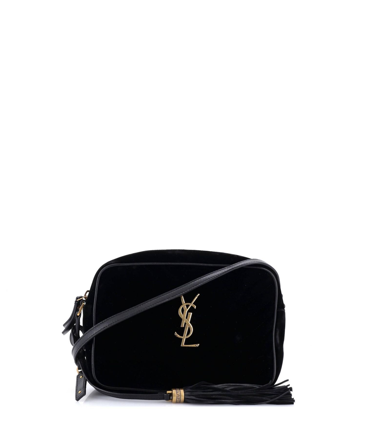 Small Lou Camera Bag Matelasse Chevron Velvet