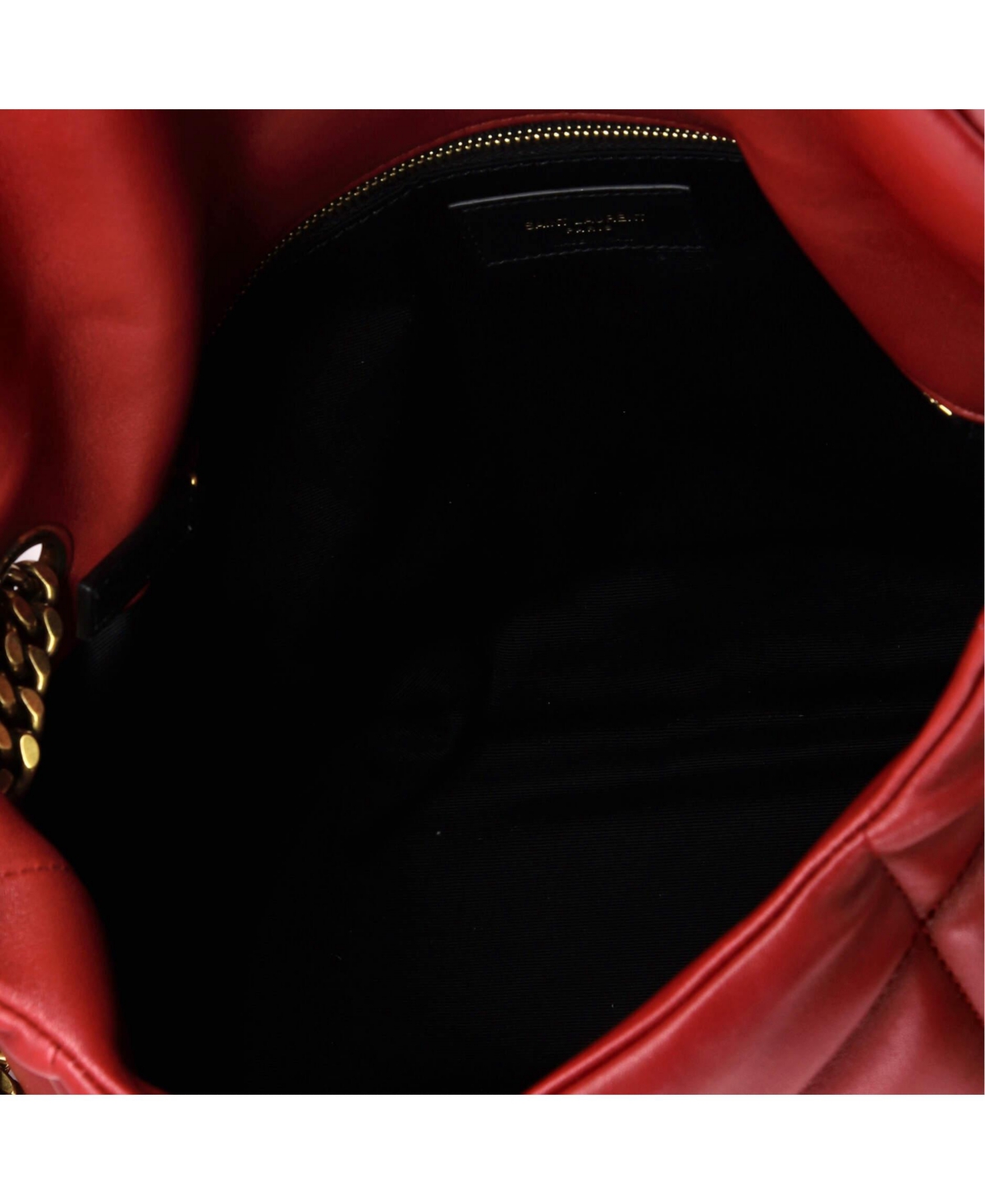 Pre-Owned Saint Laurent Medium Loulou Puffer Shoulder Bag Quilted Leather