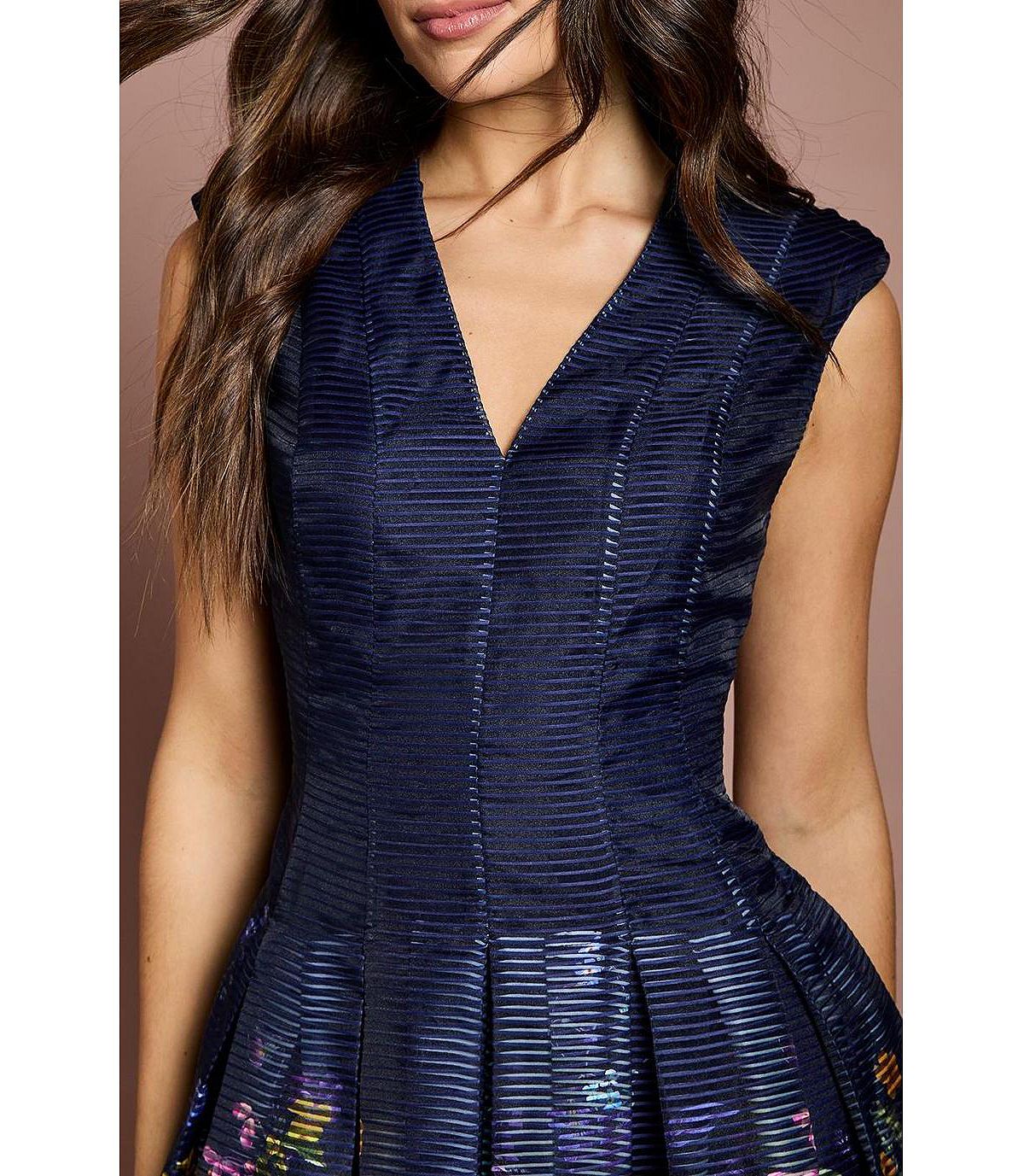 Coast Women's Burnout Drop Waist Midi Dress view 8 — MAYCSS fashion products