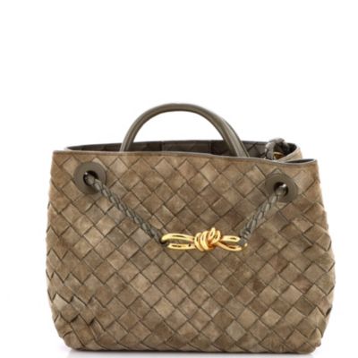 Small Andiamo Top Handle Bag Intrecciato Nappa
