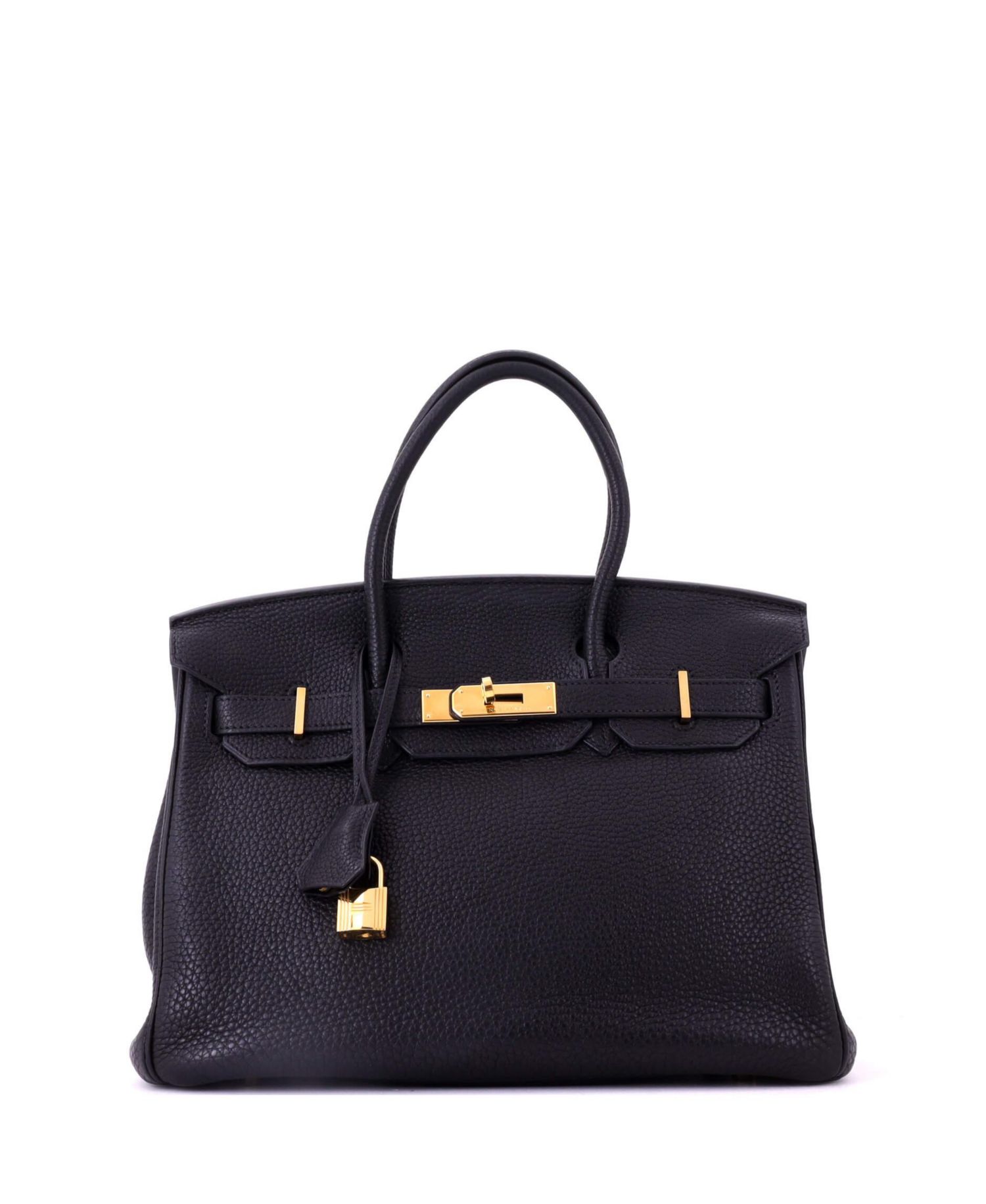 Birkin 30 Handbag Black Togo with Gold Hardware
