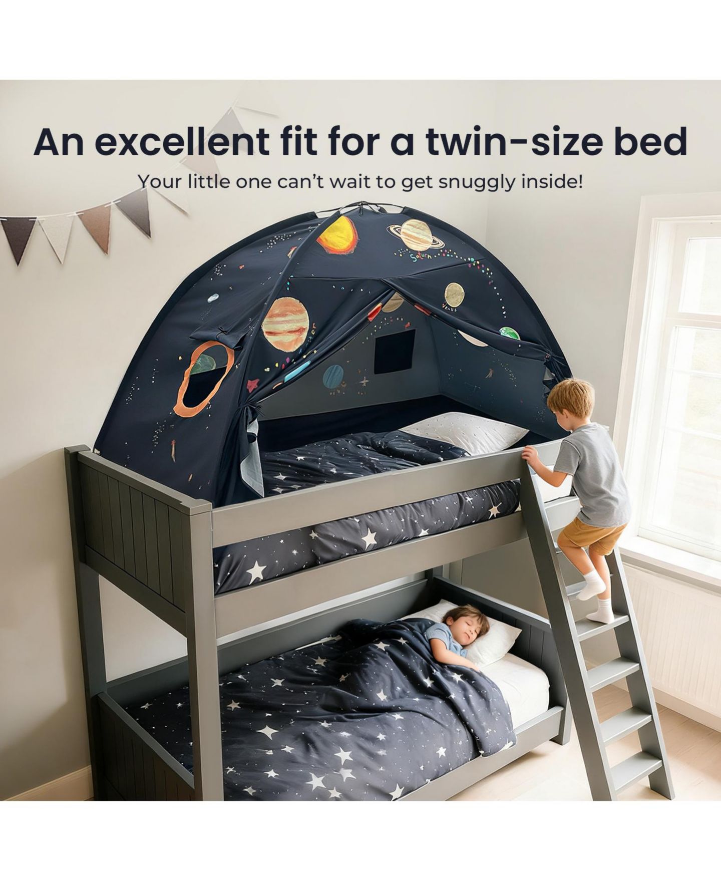 Детская игрушка Tiny Land SpaceNest Bed Tent, Ages 3+ — фото 4