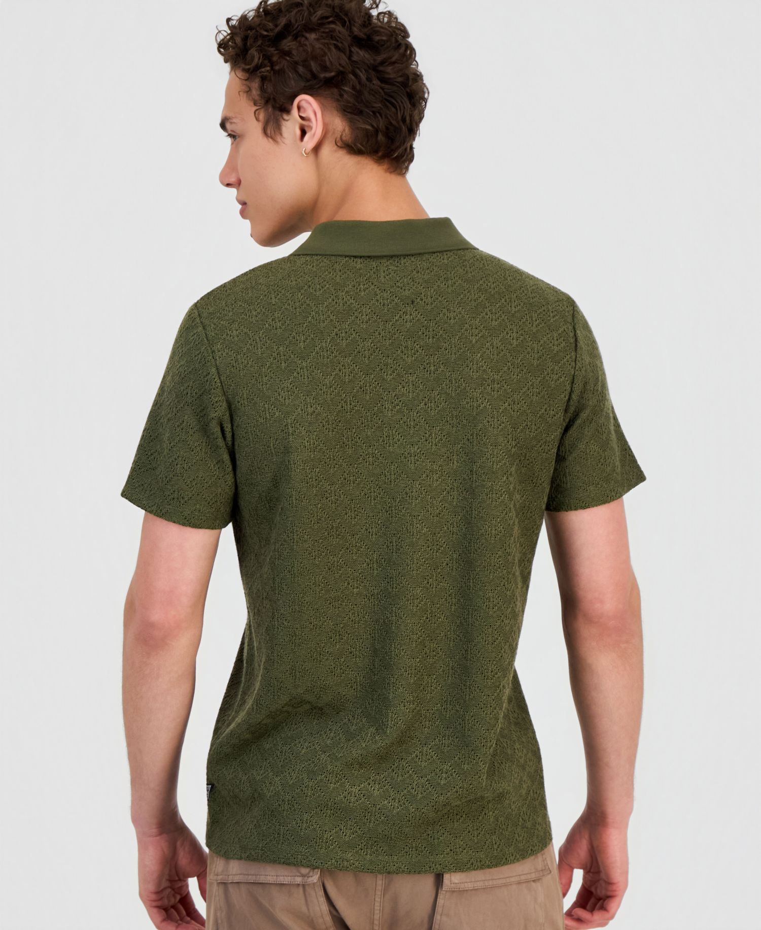 Men's Logan Short Sleeve Knit Polo Shirt