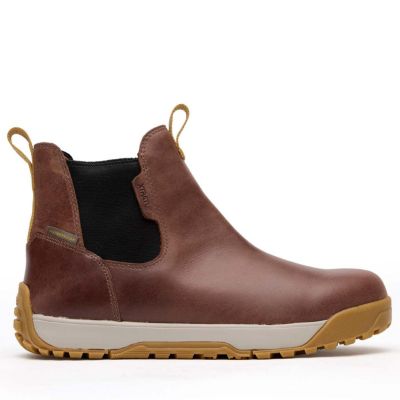 Men's Leather Ankle Deck Boot