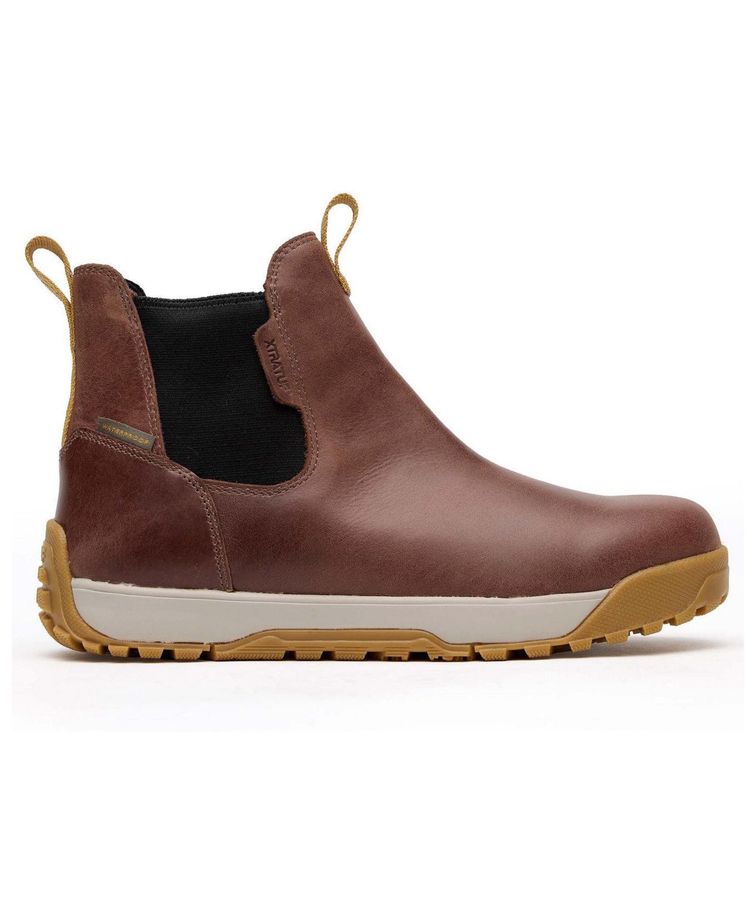 Men's Leather Ankle Deck Boot