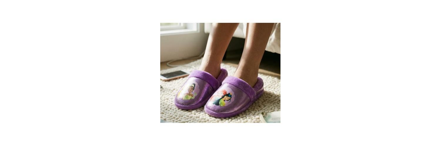 Josmo Official Licensed Princess Girls' Slippers