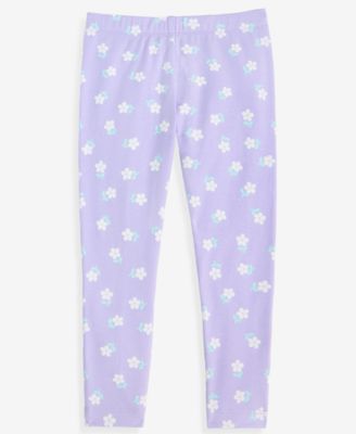 Toddler Girls' 12M-5T Floral-Print Leggings