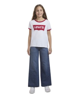 Girls' 7-16 High Rise Baggy Jeans