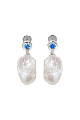Skyler Freshwater Baroque Pearl Drop Earrings