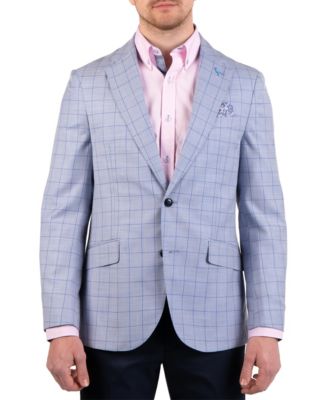 Men's Mini Windowpane Sport Coat