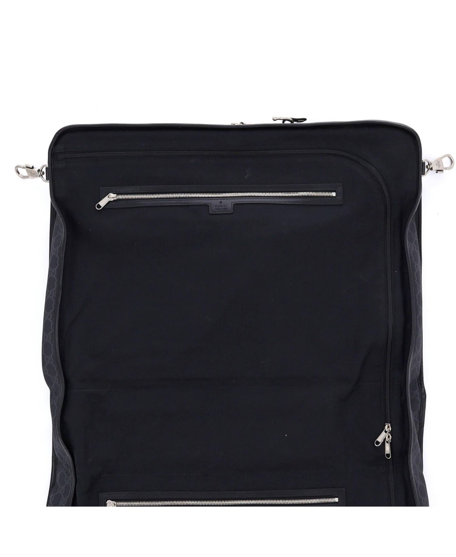 Retro Interlocking G Garment Bag GG Coated Canvas