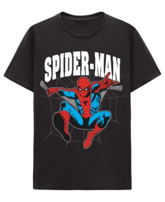 Men's Spider-Man Web Short-Sleeve Graphic T-Shirt