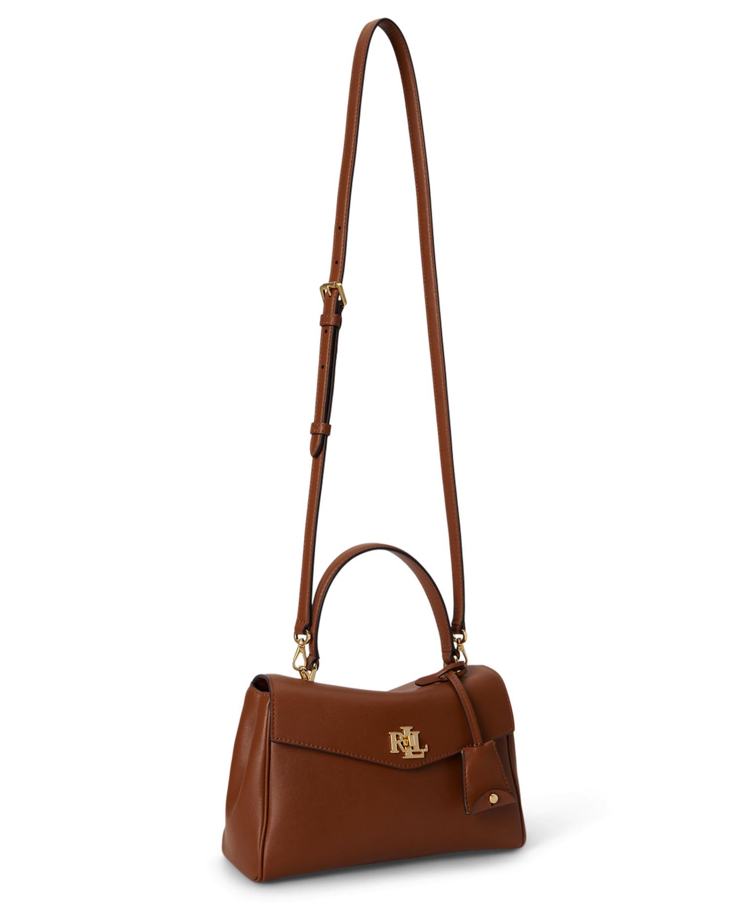 Farrah Leather Small Satchel Bag