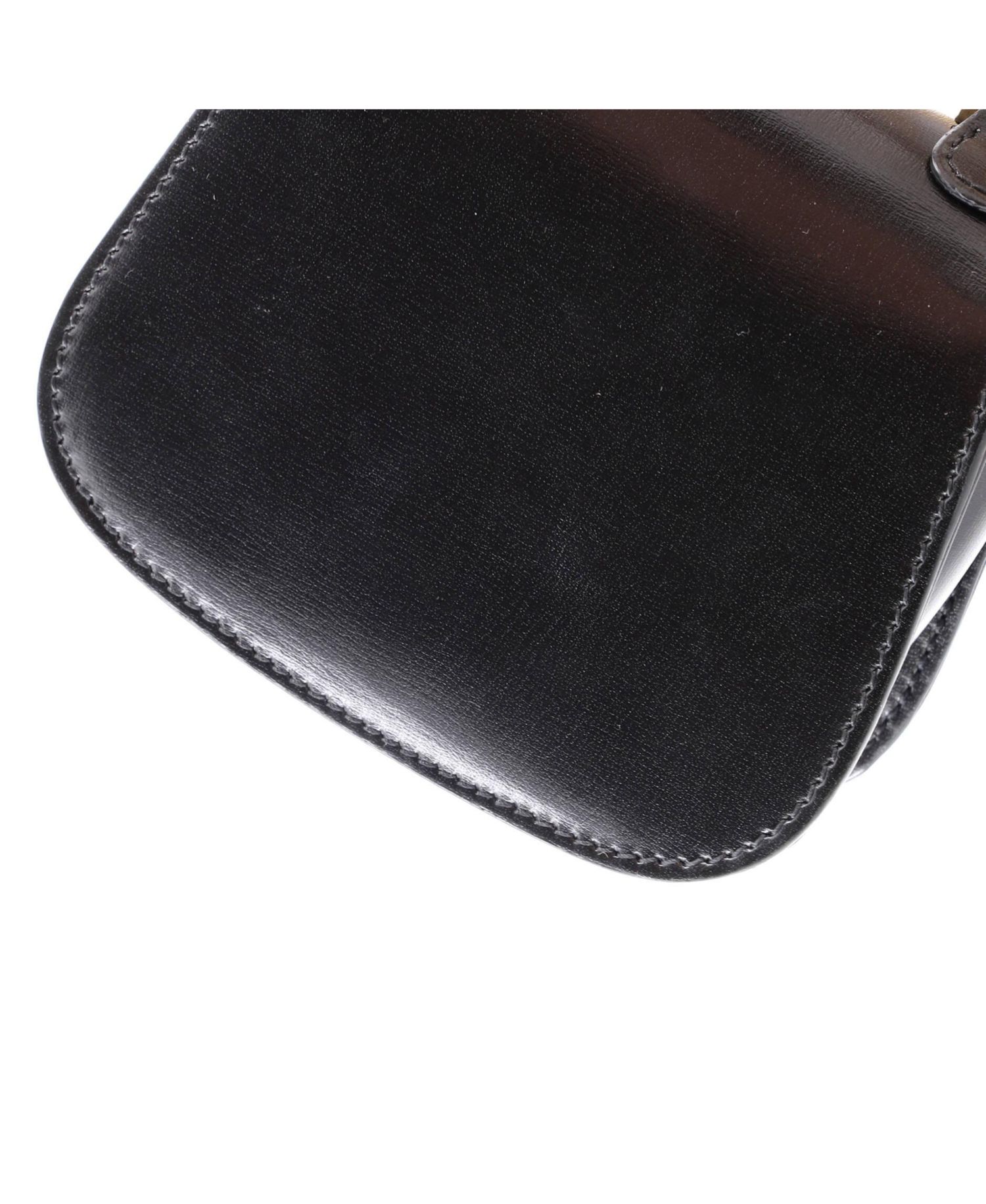 Super Mini Bamboo 1947 Top Handle Bag Leather