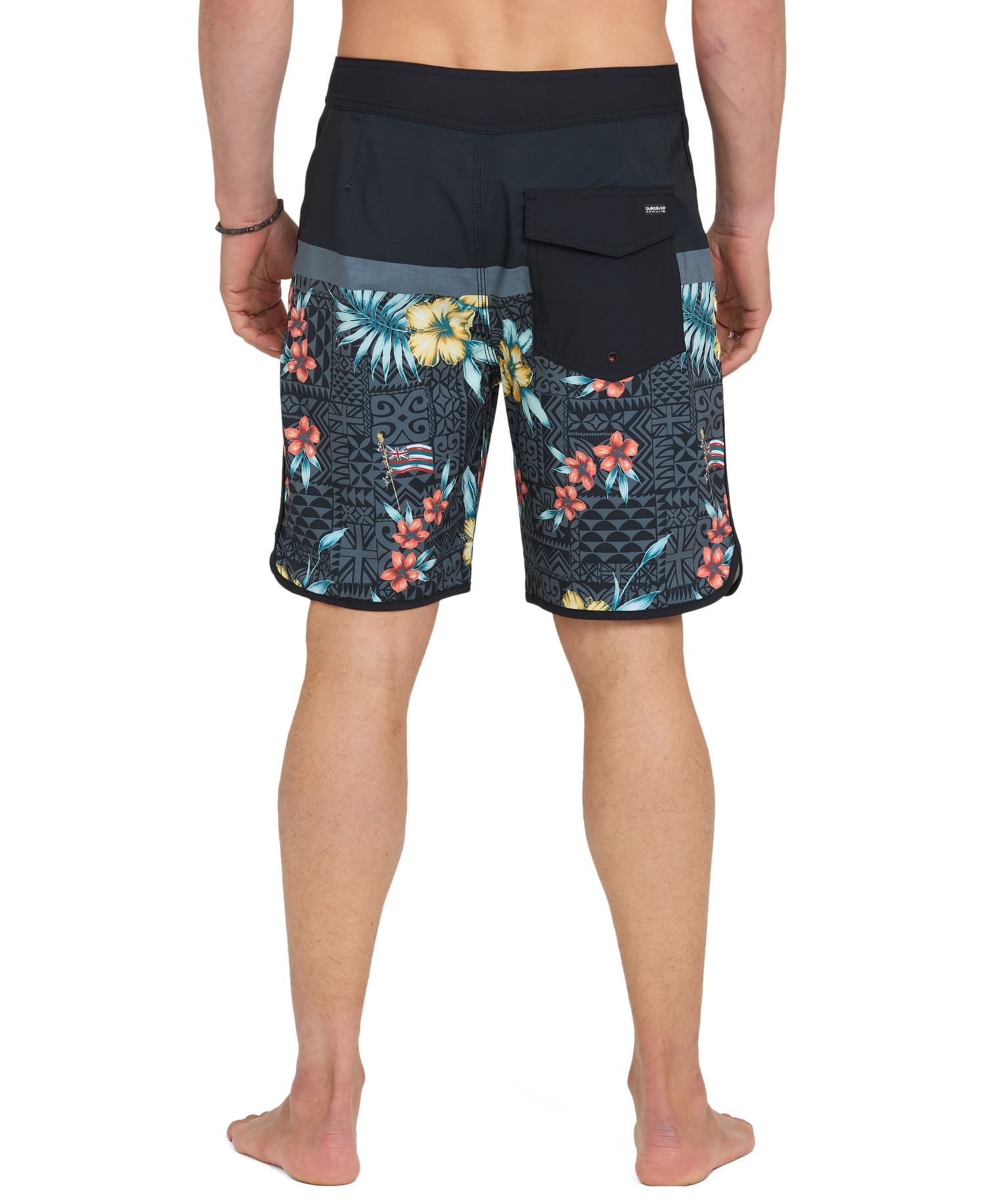 Men's Floral Printed Swimsuit