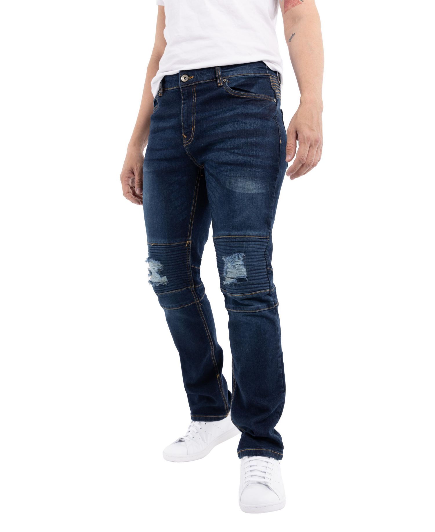 RAW X Men's Slim Fit Moto Jeans