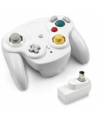 Wireless Game Cube Controller, 2.4G Wireless Classic Gamepad with Receiver Adapter for Wii Game Cube NGC GC