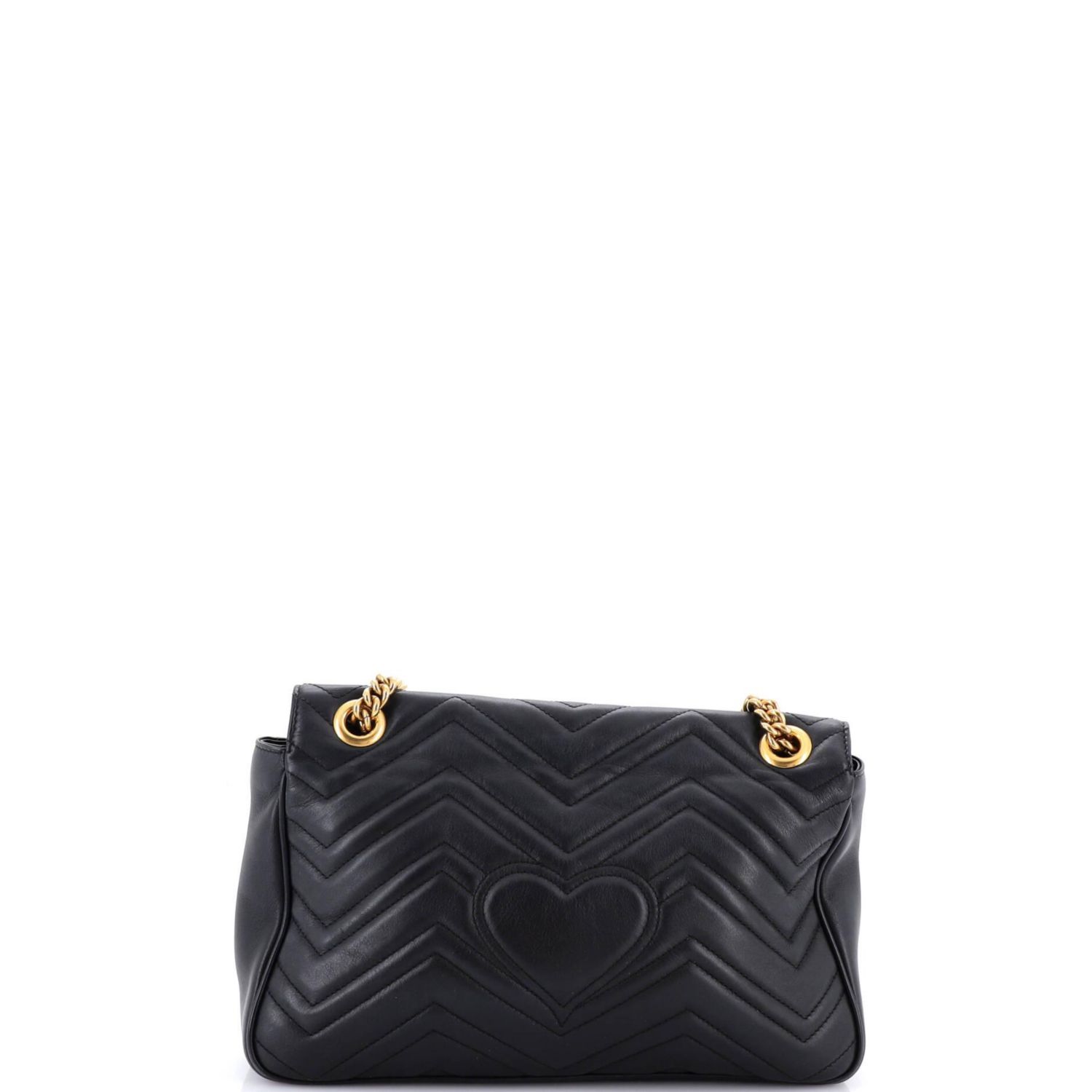 Medium GG Marmont Flap Bag Matelasse Leather