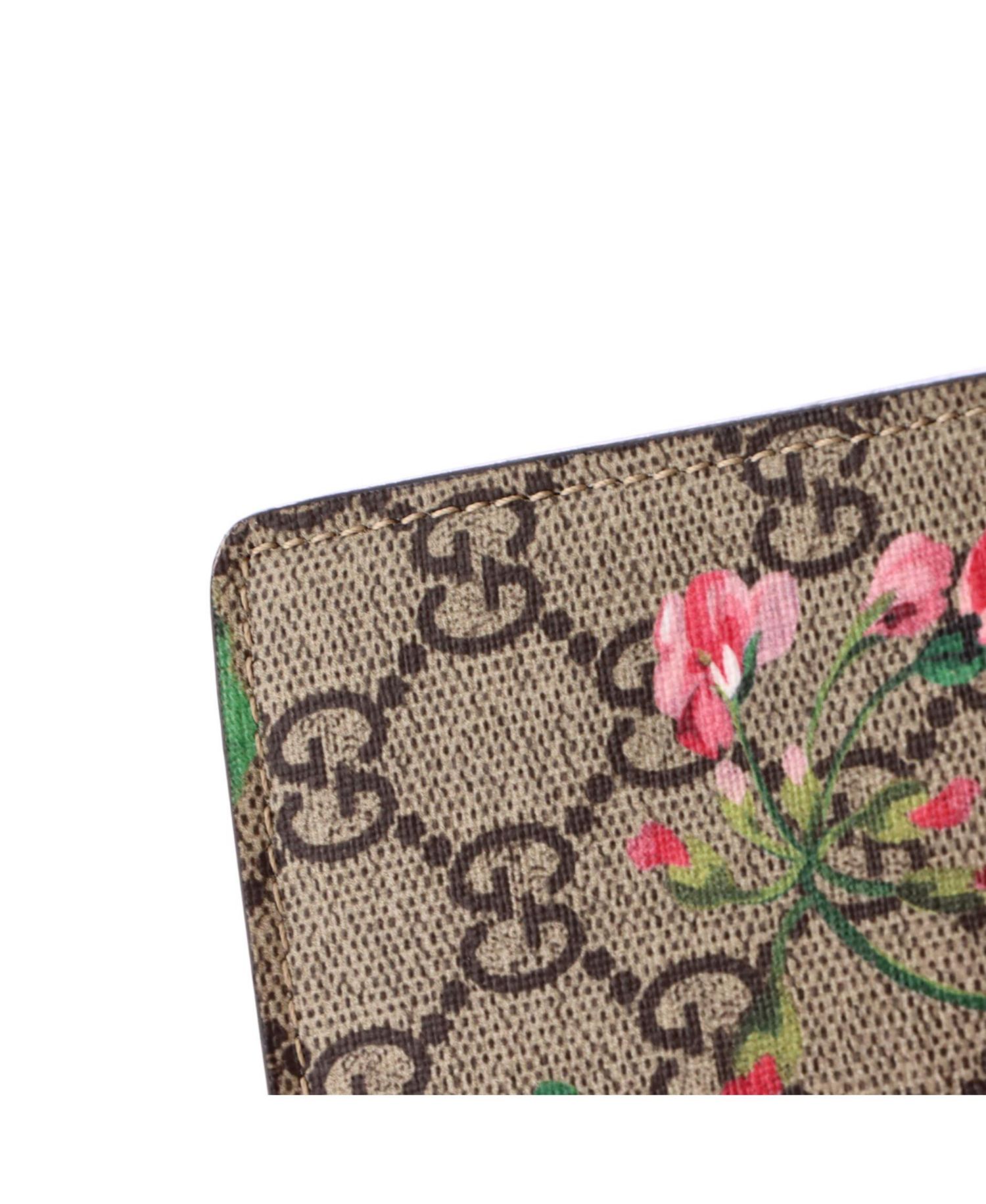 Super Mini Dionysus Bag Blooms Print GG Coated Canvas