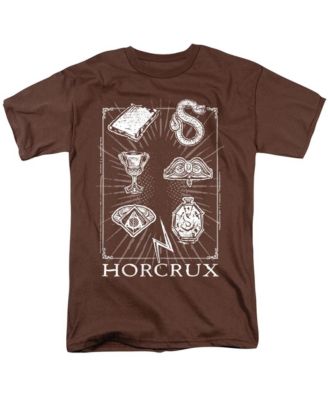 Harry Potter Men's Horcrux Symbols T-Shirt - Coffee
