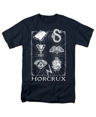Harry Potter Mens Horcrux Symbols T-Shirt - Navy 17$