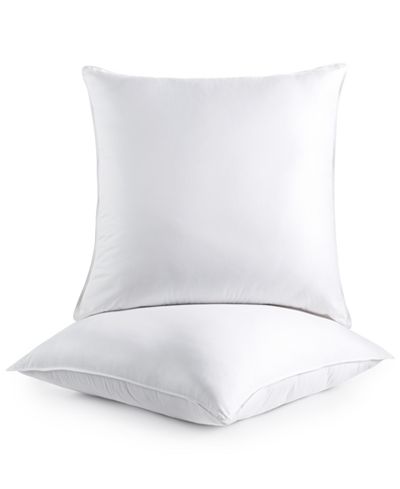 Dream Comfort by Martha Stewart Collection 2-Pack Euro Pillows, Only at Macy's