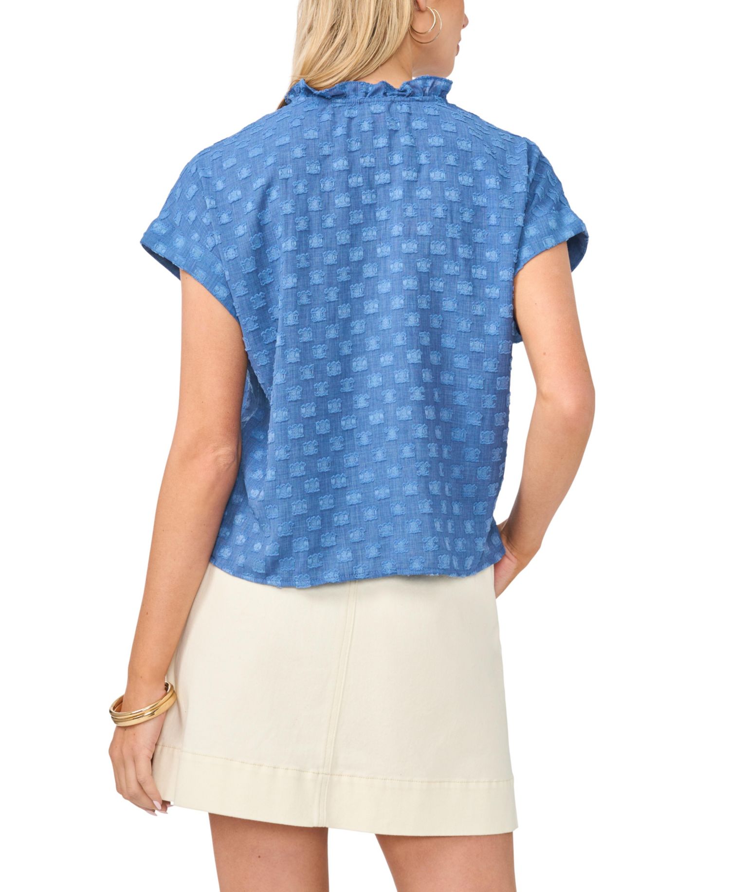 Women's V-Neck Short-Sleeve Top