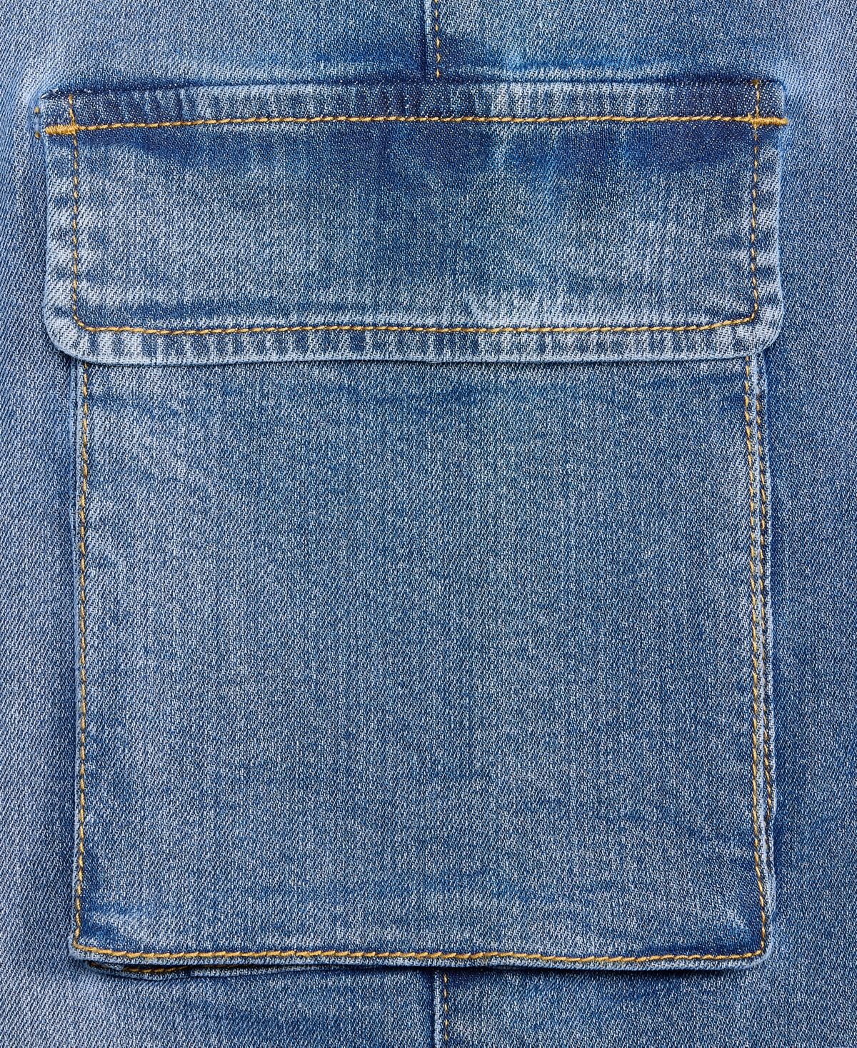 Epic Threads Girls' 5-20 Medium-Wash Pull-On Cargo Jeans, Macy's Exclusive