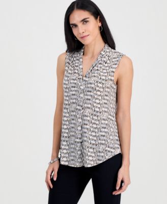 Petite Ity Sleeveless V-Neck Top