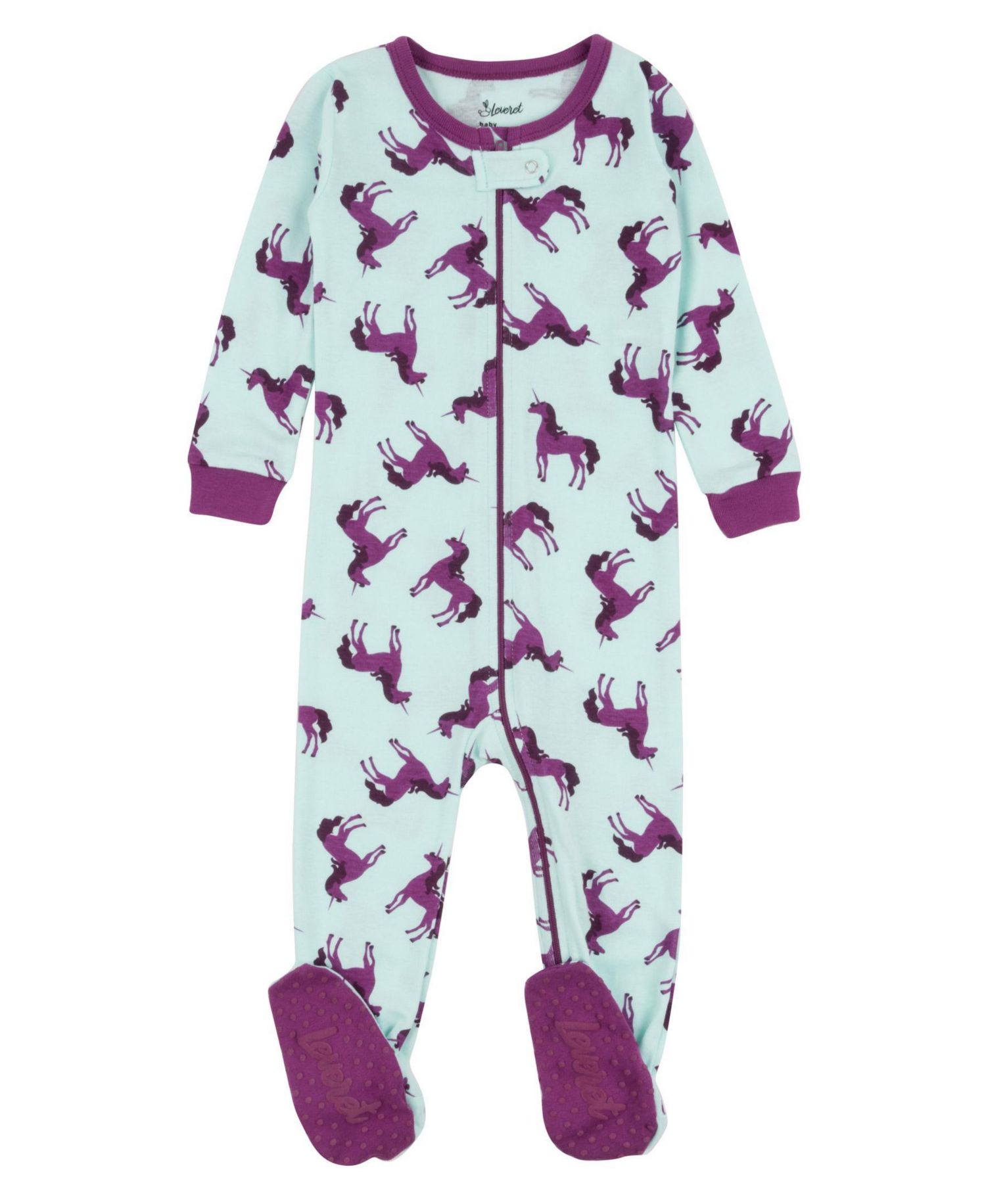 Toddler Girls Matching Family One-Piece Cotton Sleep 'n Play Footed Pajamas - Cute and Playful Prints
