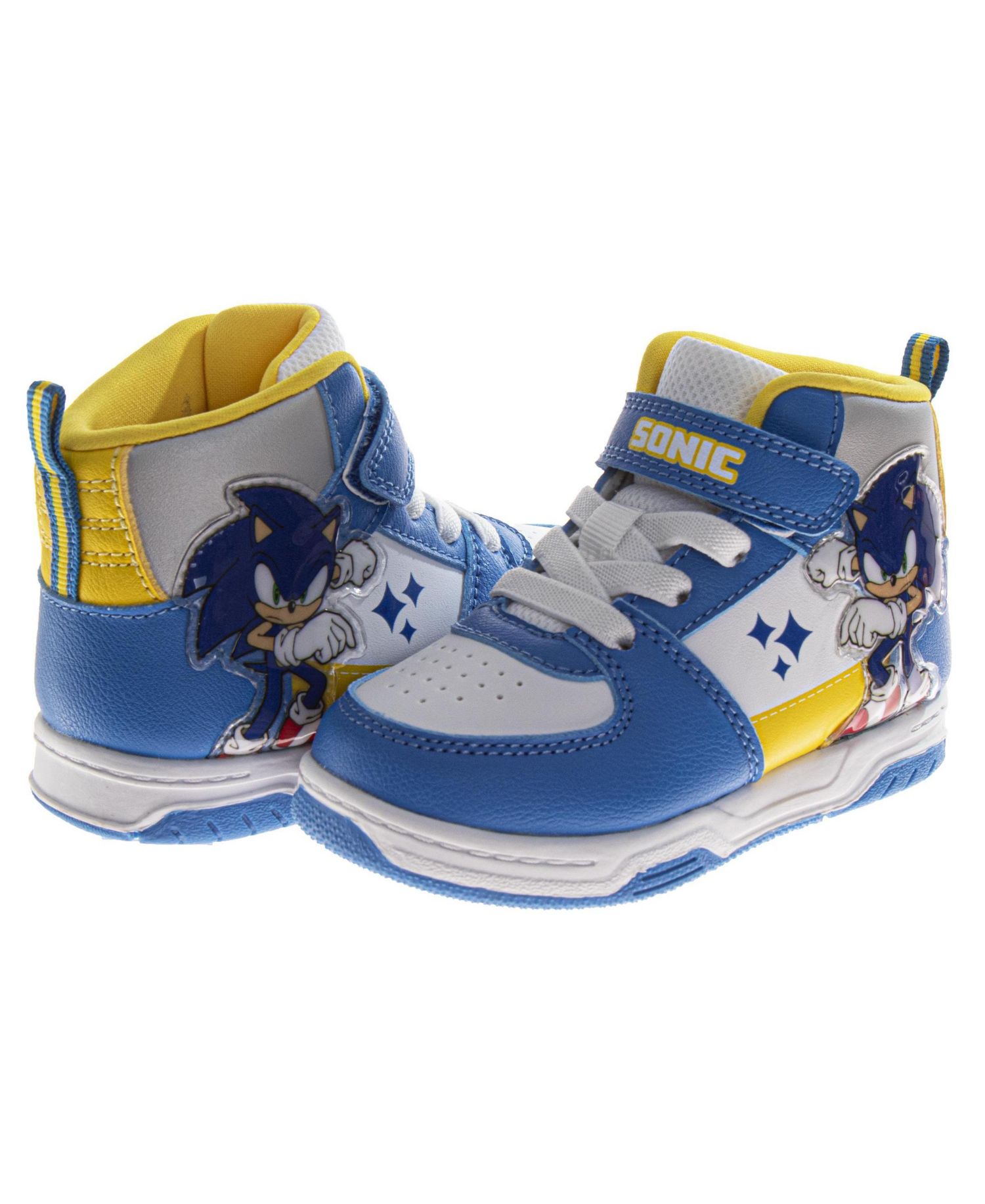 Little Boys Blue High-Top Sneakers