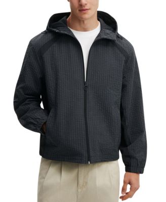 Men's Hooded Spray Long-Sleeve Jacket