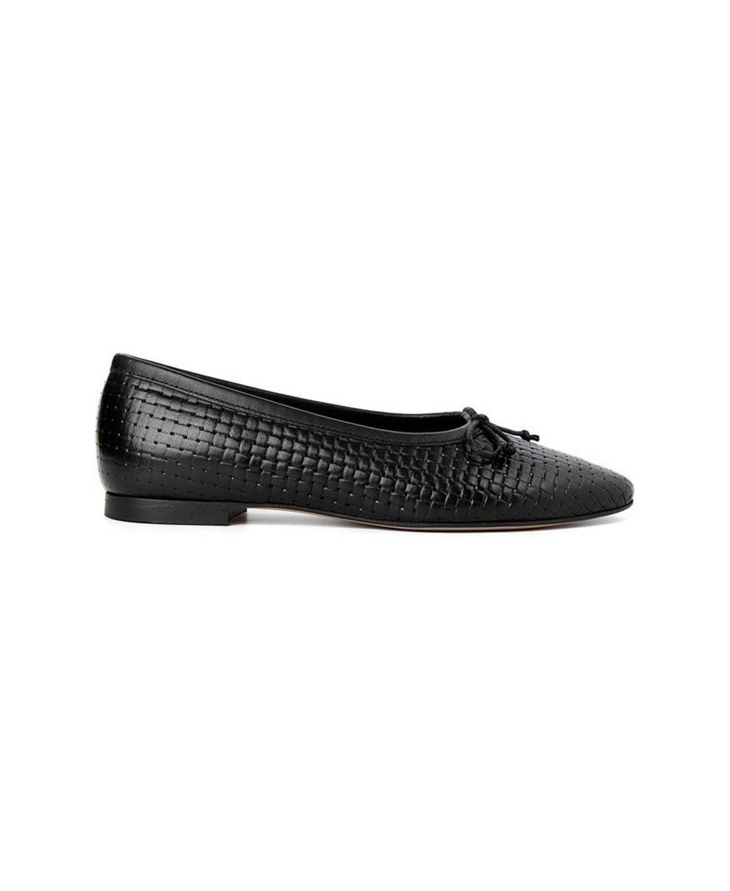 Женские балетки Menina Step Amelie Weave Ballet Flat, цвет: Чёрный — фото 2