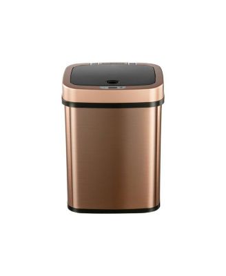 Rectangular Motion Sensor Trash Can 3.2 Gallon Stainless Steel