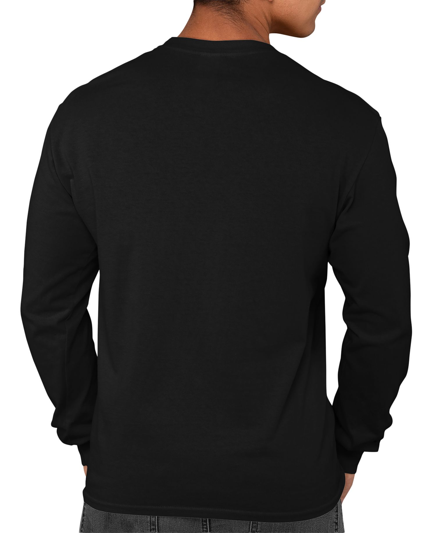 Men's Flag Faith Family Freedom American Flag Word Art Long-Sleeve T-Shirt
