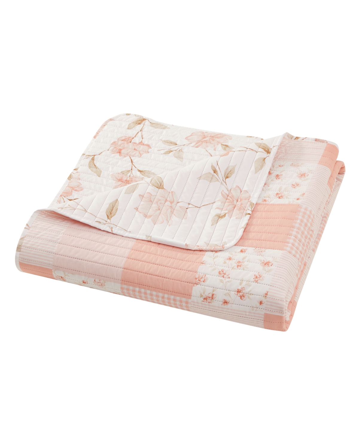 Chelsea Loft Pinsonic Patchwork Reversible 3-Pc. Quilt Set