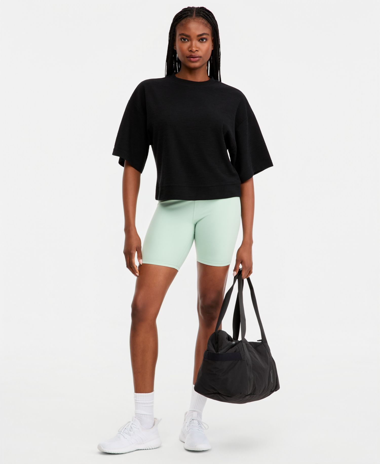 Women's Rub Slub Short-Sleeve Top