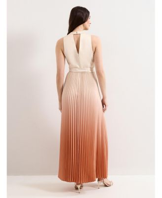 hollie maxi dress Hollie Yellow Peach Long Dress