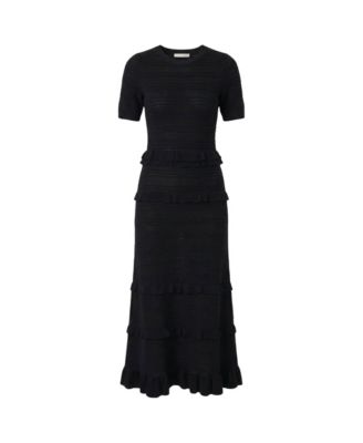 Women's Black Ruffle Dresses | Macy's