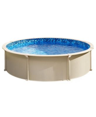 18-ft Round Above Ground Pool Liner Unibead for Steel-Sided Pools with 52in Wall