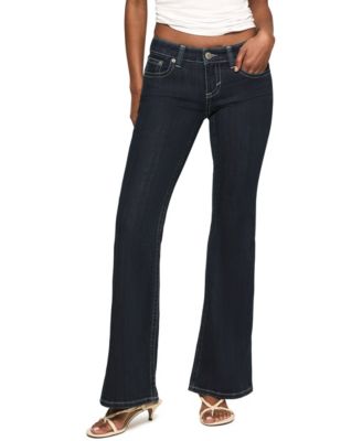 Women's Low-Rise Flare Jeans