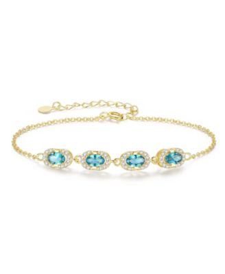 Gnuadz Birthstone Bracelet Women Dainty Link Jewelry Gift - 2026-12-12t00:00:00.000-05:00