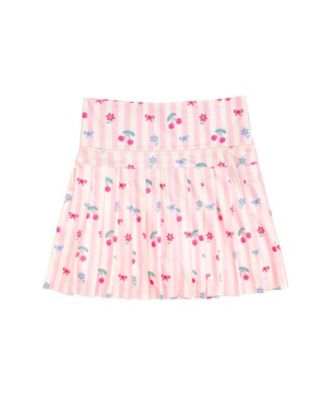 Big Girls Cherry Bow Athletic Skort