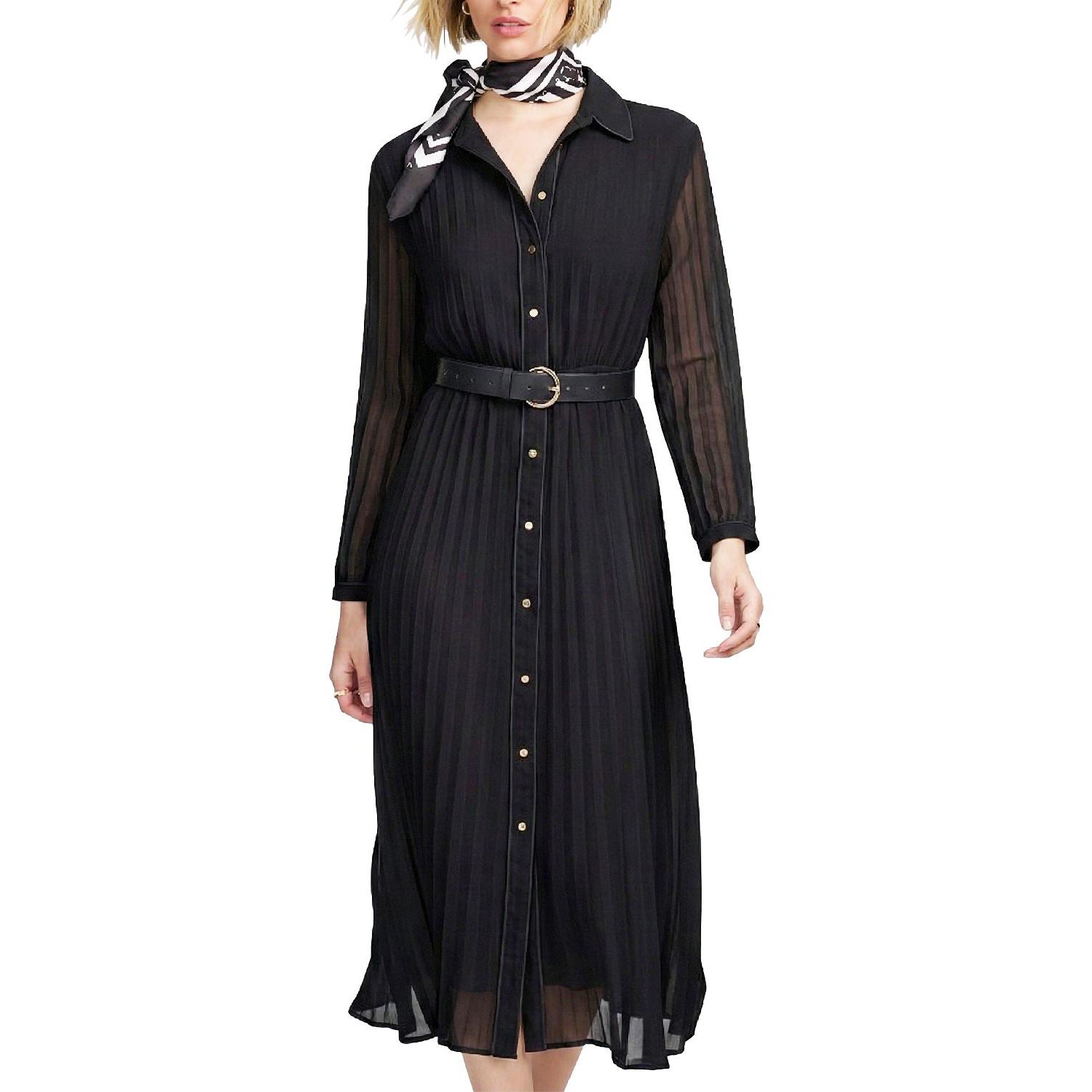 Women's Woven Pleated Dress