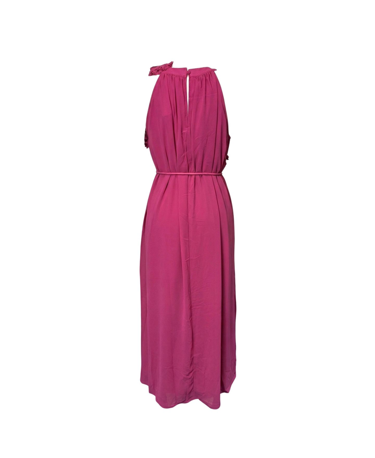 Женское платье Modenaire Floral Applique Halter Midi — фото 9