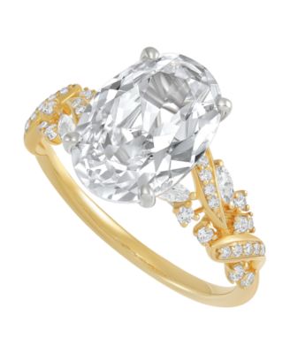 IGI Certified Lab Grown Diamond (4-3/8 ct. t.w.) Ring in 14k Yellow & White Gold or 14k White Gold